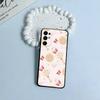 Anime-Karten-Mädchen-Sakura Handyhülle für Samsung S25,S24,S21,S22,S23,S30,Ultra,S20,Plus,Fe,Lite,Schwarz Weiches Silikon