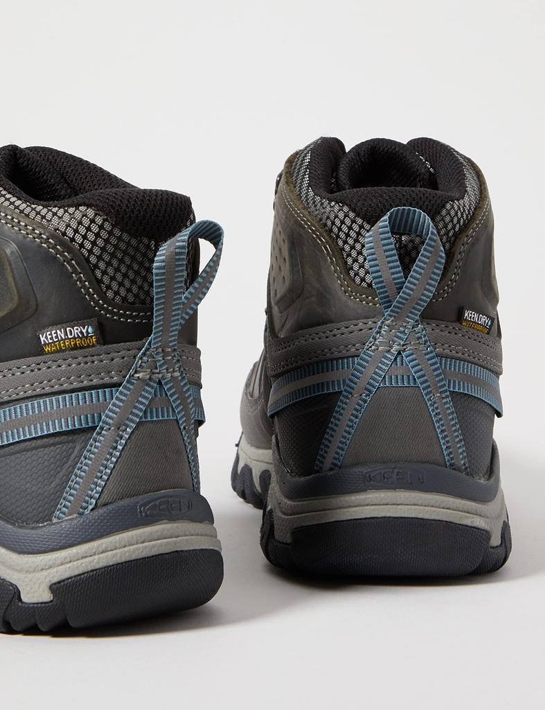 KEEN Targhee III Mid WP Waterproof Trekking Size Women's Shoes, Magnet/Atlantic Blue, 25.5cm
