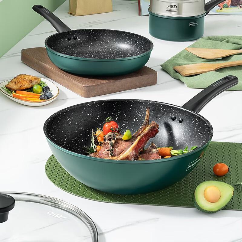ASD Enamel Non-stick Wok
