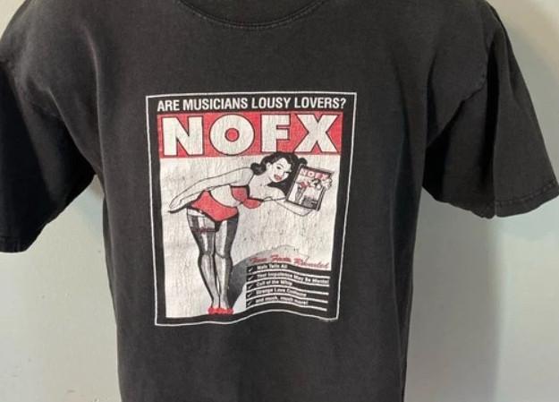 1998 NOFX Saved My Sx Life Shirt Vintage 90s Band Tee Punk Rock