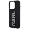 Karl Lagerfeld Klhcp15L3Dmbkck Iphone 15 Pro 6.1 Czarny/Black Hardcase 3D Rubber Glitter Logo