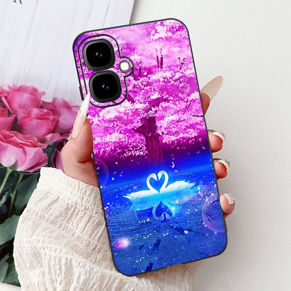 For Infinix Smart 10 2025 Elegant Floral Butterfly Phone Case For Infinix Smart10 Soft Silicone TPU Cases