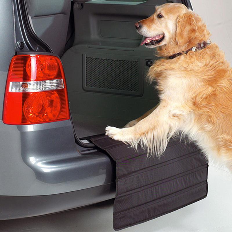 Bumper Guard Mat Foldable Large Bumper Guard For Cars Water Resistant SUV Cargo Bumper Liner Keeps Your Rear Bumper Protected