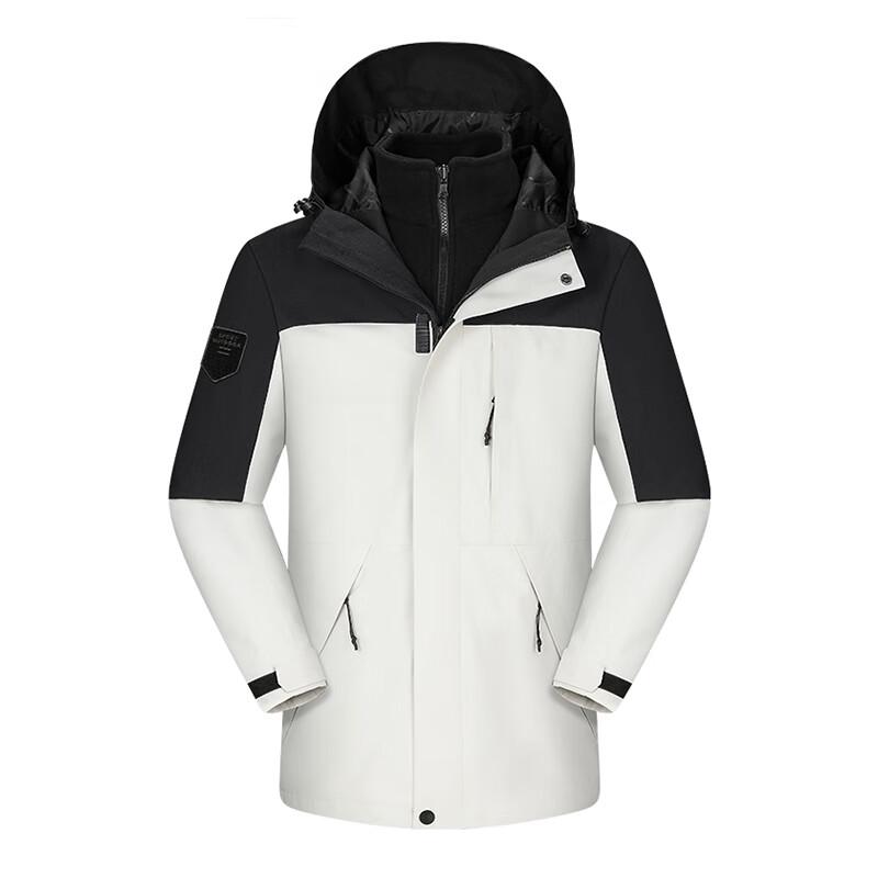 G·TENNA HS-1688 Unisex Fleecejacke mit Kapuze