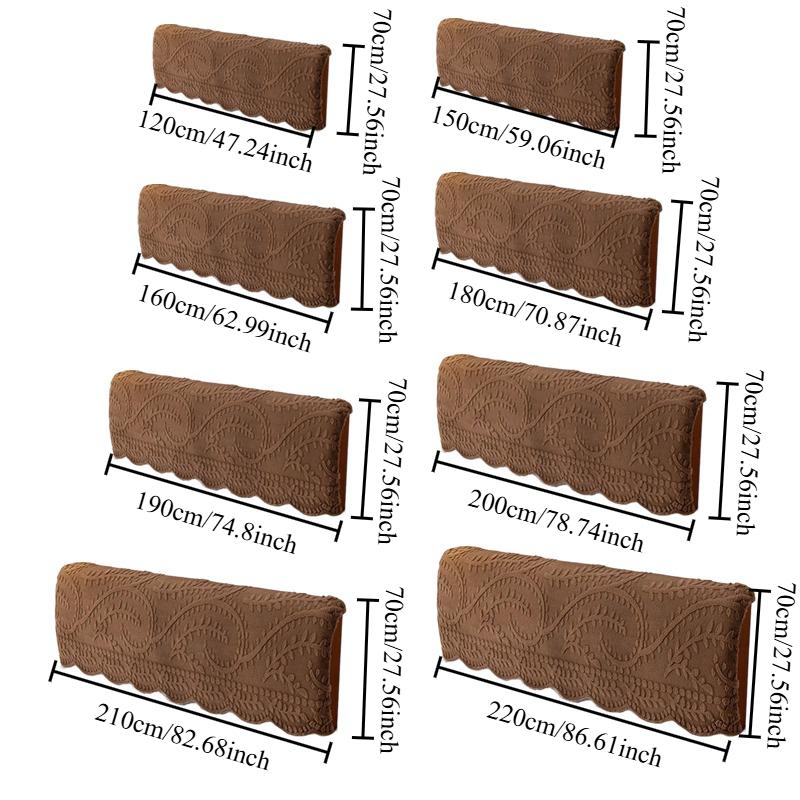 2026 New Thickened Rabbit Plush Headboard Cover with Full Coverage Anti Slip and No Shedding of Hair Comfortable All Year Round