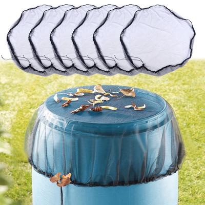 Mesh Cover For Rain Barrel Rain Barrel Netting Screen Water Collection 37.4inch For Preventing Fallen Leaves Prevent Mosquitoes