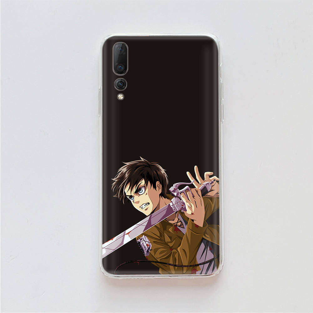 Attack on Titan TPU Case for iPhone XR 7 8 14 15 11 12 13 X XS Pro Max Xiaomi Redmi 13C Note 9 Samsung A22 S23 S24 Ultra Plus VIVO