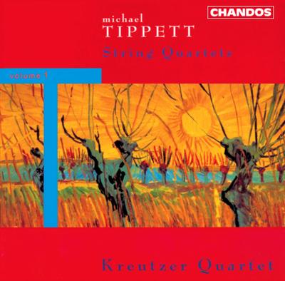 CD SIR MICHAEL TIPPETT – THE KREUTZER  - String Quartets Volume 1 CHAN9512 Chandos 1997 UK Classical Used