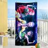 Kpop Demon Beach Towel Quick-Dry Soft Microfiber Comfortable Lightweight