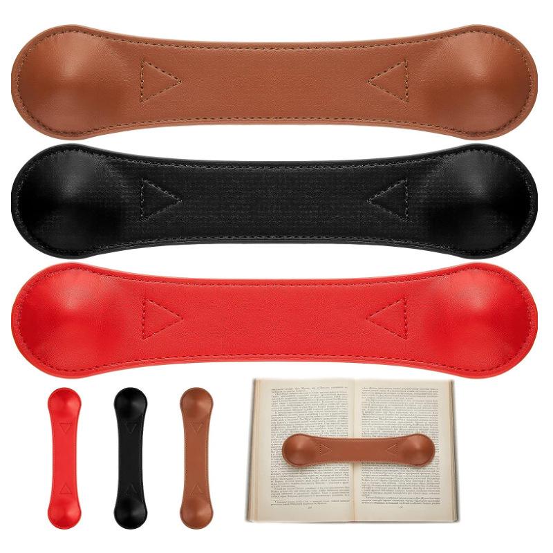 Dual-Sided Magnetic Leather Bookmark & Page Holder
