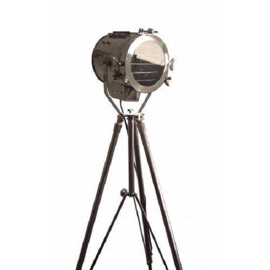 Spotlight Floor Tripod Nautical Vintage Searchlight Steel Floor Lamp