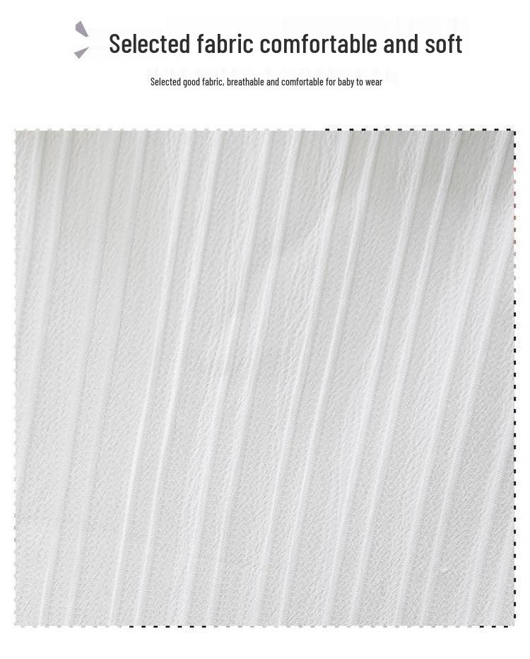 Girls' Short-Sleeve Summer Chiffon Shirt 2024 - White