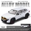Simulation 1:24 THE-XM Alloy Car Model, Door-opening Car Model Ornaments, With Sound and Lights for Boys Toy Car Birthday Gift