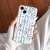 Sardines Retro Art Seafood For IPhone 17 16 15 14 13 12 Mini 11 Pro Max Transparent Case