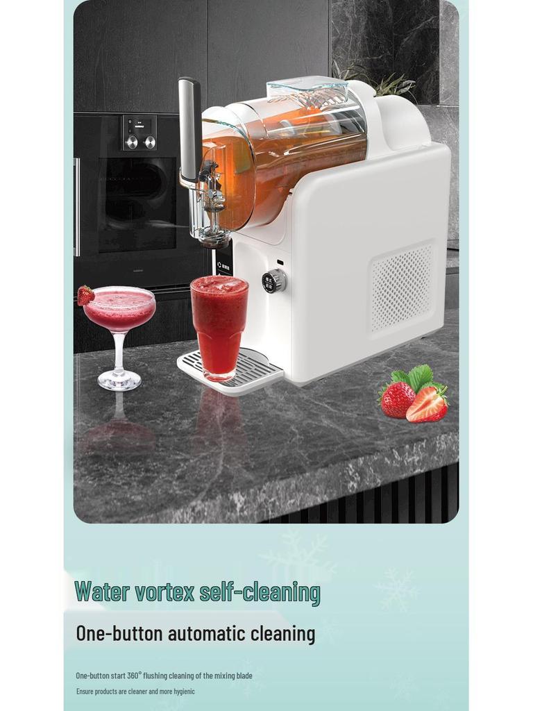 Compacte Automatische IJs- en Milkshake Maker, Multifunctionele Drank- en Smoothie Machine