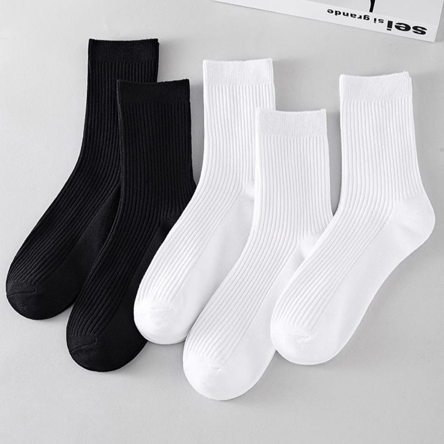 

10 пар модних чоловічих повсякденних ділових шкарпеток - ультрадихаючі, надзвичайно зручні, не викликають запаху та вбирають піт 10 Pairs（38-43） чорний