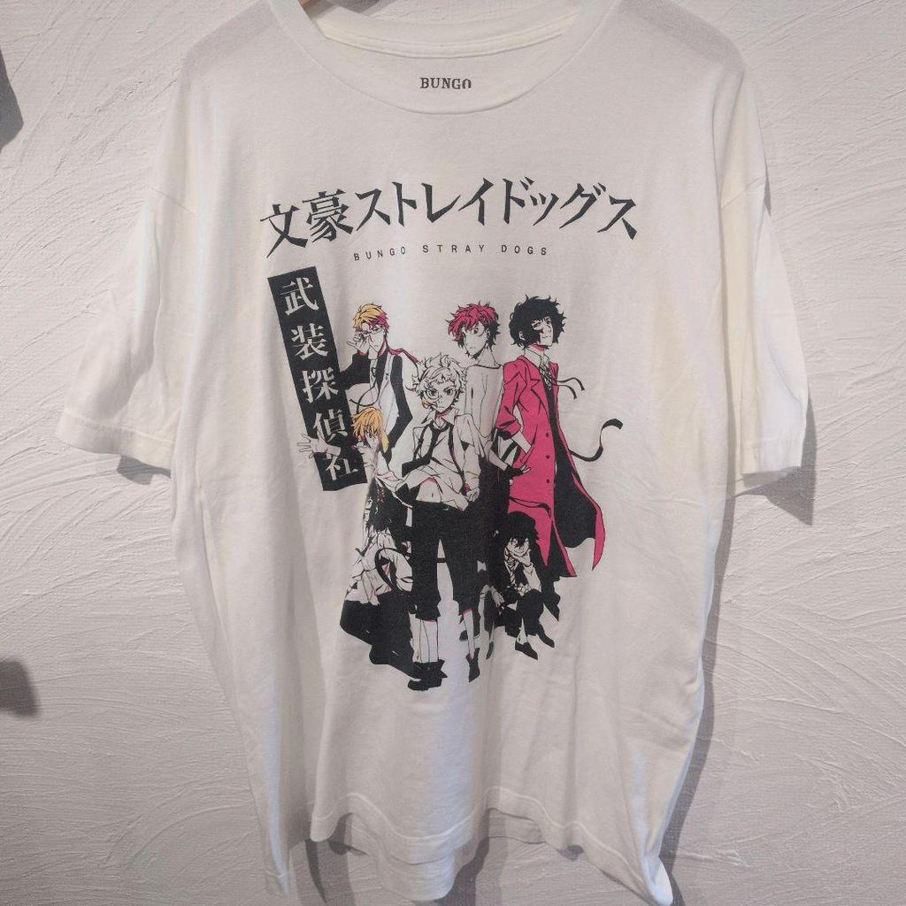 [USED] Official Bungo Stray Dogs T-shirt in excellent condition. Rare.