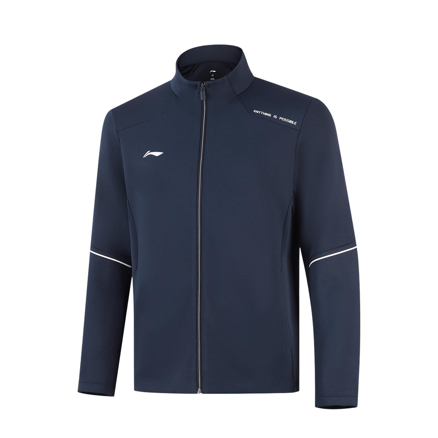 

Li-Ning Quick-Dry Cool Stand-Up Collar Logo Jacket Men Jackets AWDV757-8