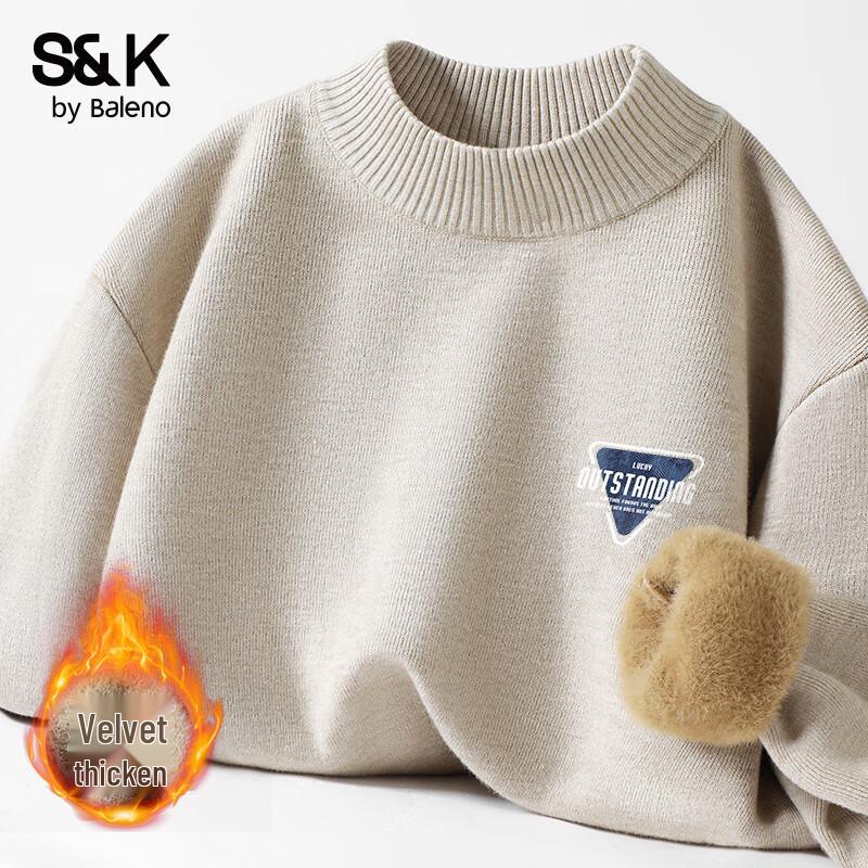 

Baleno Men s S&K Mock Neck Fleece Knit Sweater 3XL