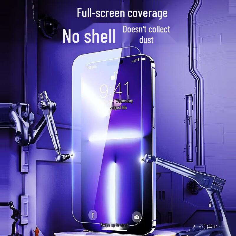 Baseus Protection d'écran HD Corning avec kit d'auto-alignement sans poussière