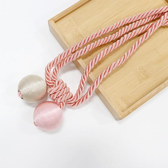 2 Pezzi Corda per Tende, Decorativa Annodatura Fatta a Mano, Cordini per Tenere Aperte le Tende per Soggiorno Camera da Letto Finestra Tende Trasparenti
