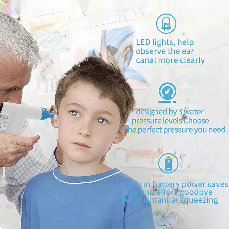 4 Druckmodus Elektrisches Ohrenschmalzentfernungs-Kit Multifunktionaler Elektrischer Ohrreiniger Haushalts-Tragbares Werkzeug zur Reinigung von Ohrenentzündungen