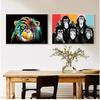 Graffiti Cute Monkey Canvas Painting Colorful Printed Poster e stampe Pittura Immagini murali per soggiorno Decorazioni per la casa