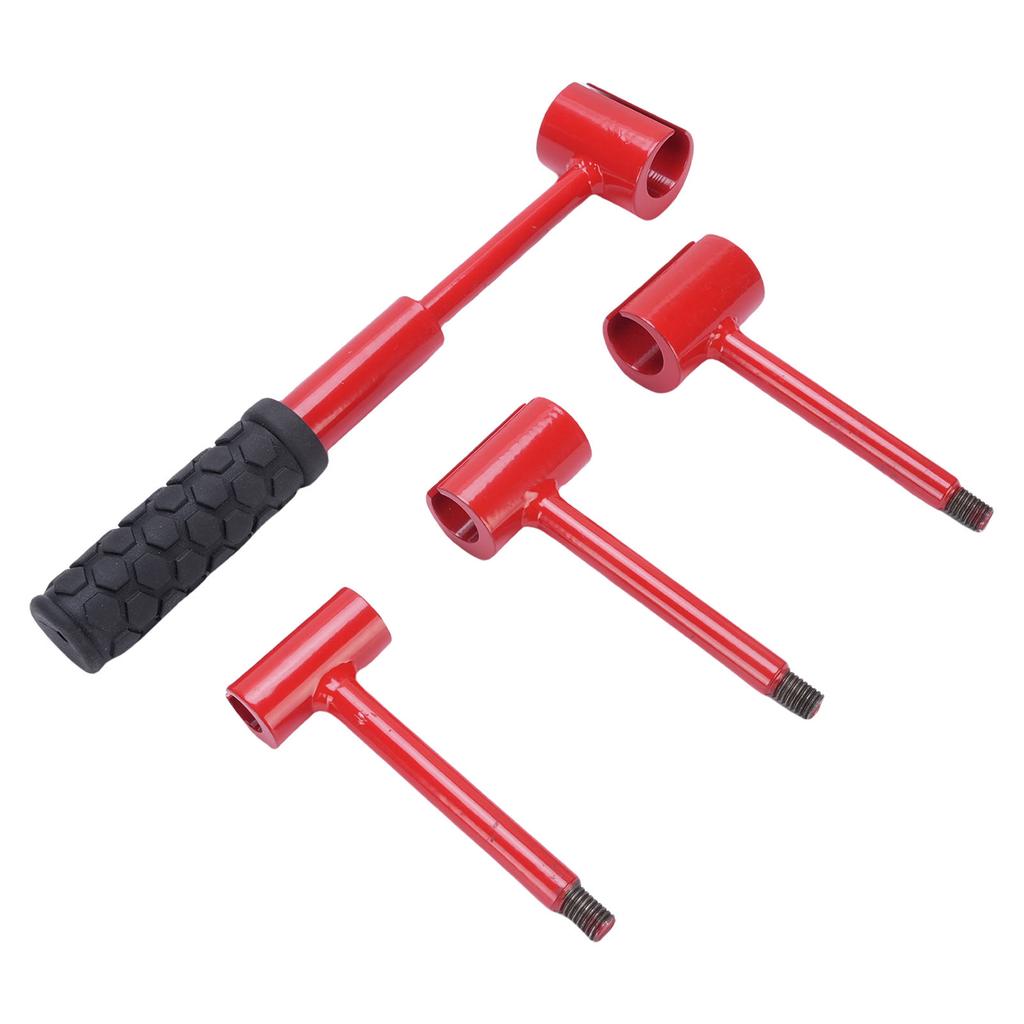 Door Hinge Adjustment Tool Kit 4 In 1 Steel Silicone Hinges Gap Adjusting Wrench Hinge Bender Tool