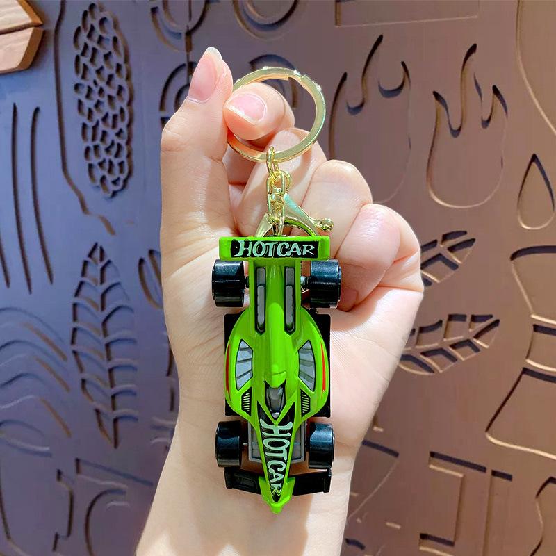 Cool Mini Motorcycle Harley Pull Back Car Car Keychain Couple Schoolbag Pendant Creative Small Gift