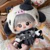 20cm Cotton Doll, Cute Plush Toys with Clothes, Anime Soft Stuffed DIY Dress Up Dolls, Collectible Toy Gift