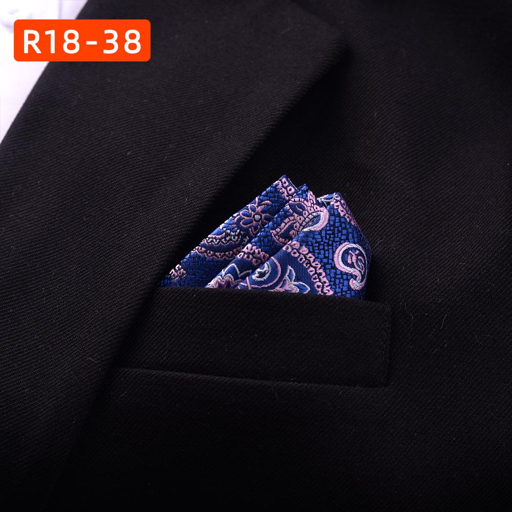 Men's Suit Accessories: Silk Pocket Square, Lapel Pin, and Scarf for Formal Wear and Wedding Gifts