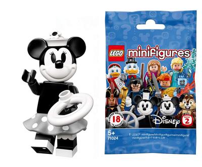 LEGO Disney Serie 2 Vintage Minnie Maus Minifigur (Ungeöffnet) [71024-2]