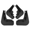 4PCS Mud Flaps For Car Front And Rear Wheel, No Drilling Splash Guards Mudguards Mudflaps With Hardware Kits, Compatible For BYD Dolphin EA1 2021-2022