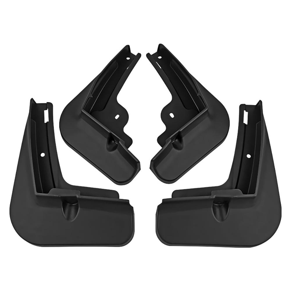 4PCS Mud Flaps For Car Front And Rear Wheel, No Drilling Splash Guards Mudguards Mudflaps With Hardware Kits, Compatible For BYD Dolphin EA1 2021-2022