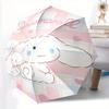 1pc Little Rabbit & Cinnamoroll Idea Pattern Beautiful Looking Automatic Folding Umbrella, 3 Folding, 8 Iron Frame Design, Durable and Suitable for Tr