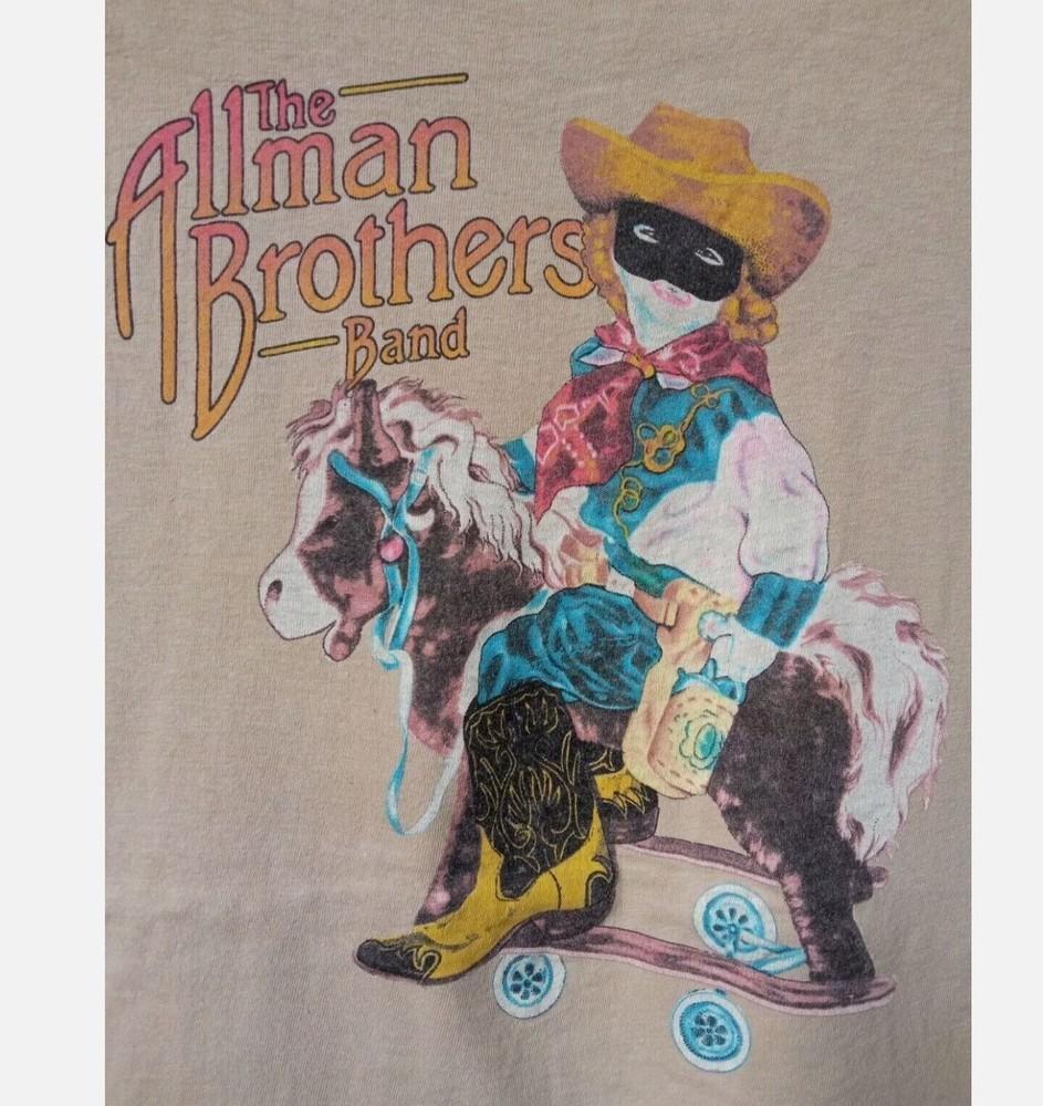 Allman Brothers Band 70s Tour Vintage T-shirt Unisex Cotton Tee S-5Xl Unisex T-Shirt XXXXL
