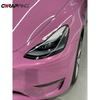 Car Self-adhesive Gloss Creative Glass Packaging Film Vinyl Stickers Women DIY Auto Exterior Interior Decoration Accessories
