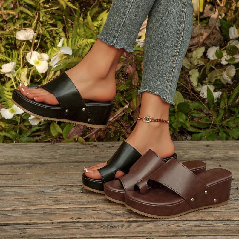 Flip Flop Summer Shoes Women Wedges Platform Slippers Ladies Slides Women Luxury Designer Sandals Zapatos De Mujer Pantuflas