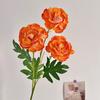 1 Heads Silk Artificial Peony Bouquet Flowers Decoration Wedding Home Table Large Fake Flowers Valentines Day Supplies