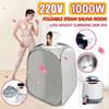 2L 220V 60Hz 1000W Loss Weight Slimming Skin Spa AU Plug for Personal Health Care Indoor Foldable Portable Steam Sauna Room Tent