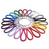 New Creative Tungsten Steel Braided Rope Keychain Leather Key Chain Handmade Doll Pendant Party Gift Small Jewelry