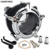 Air Cleaner Filter Intake For Harley Twin Cam EVO Dyna Softail FXST Touring Road King Street Glide 1993-1999 Motorcycle Clear