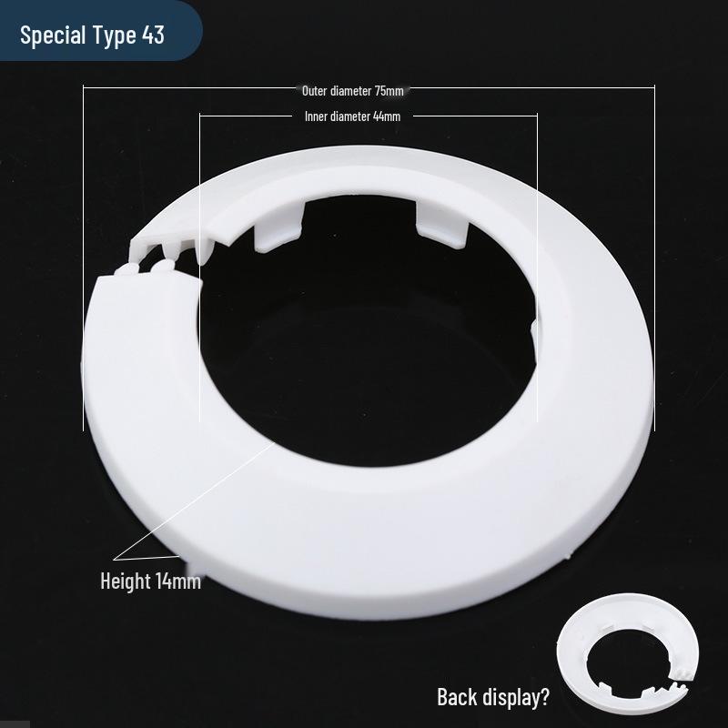 Decorative Pipe Cover Ring for Air Conditioning and Heating Valves