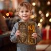 DIY Wooden Book Nook Insert Kit Doll Houses Building Toys Bookends Bookshelf Decor DollHouses Toys For Kids Xmas Gifts
