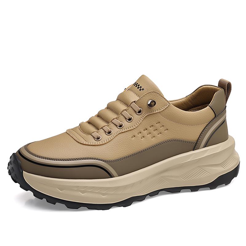 Fashionable Hot Selling Driving Shoes Handmade Leather Casual Hiking Shoes Outdoor Design Sports Men's Comfortable Leather Shoes