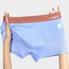 Men's Underwear Contrast Color Simple Trend Striped Teenager Boxer Briefs Breathable Boxer Briefs