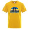 Summer Men's T-shirt Never Forget Sarcastic Graphic Music Funny Printed 100%  T-Shirt Loose Male Top Casual Short Sleeve