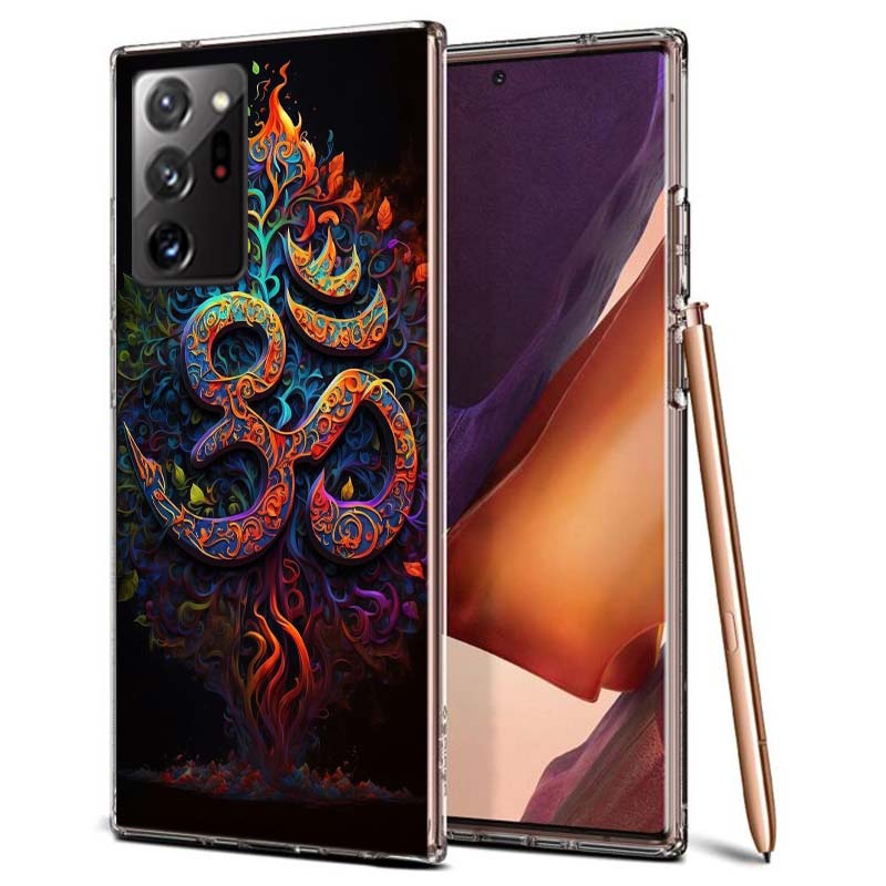 Om Symbol Meditation and Creativity Phone Case for Samsung A55 A35 A25 A15 A07 A05S A16 A17 A26 A36 A37 A56 A57 Galaxy Note 20 1