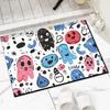 Household Diatom Mud Absorbent Non-slip Quick Dry Mat Bathroom Door Mat Cartoon Cute Funny Mat