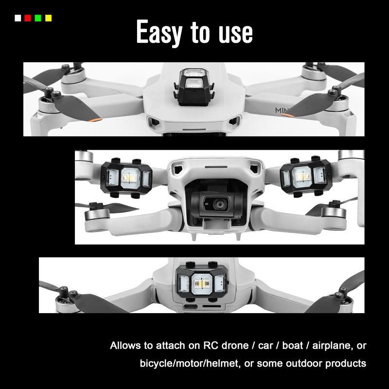 Drone Strobe Flashing Light Compatible For Dji Avata/mini 3 Pro/ Mavic 3 / Dji Mini Se/ Dji Air